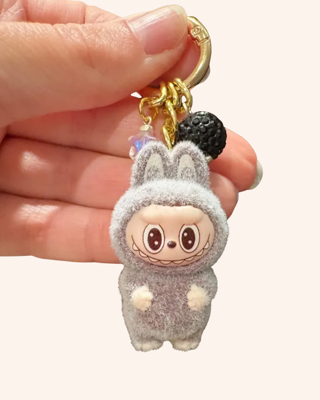 Cartoon Rabbit Zimomo Themed Purse Keychain