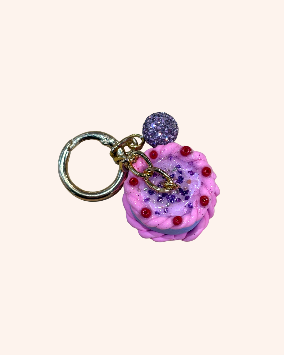 Cake Keychain