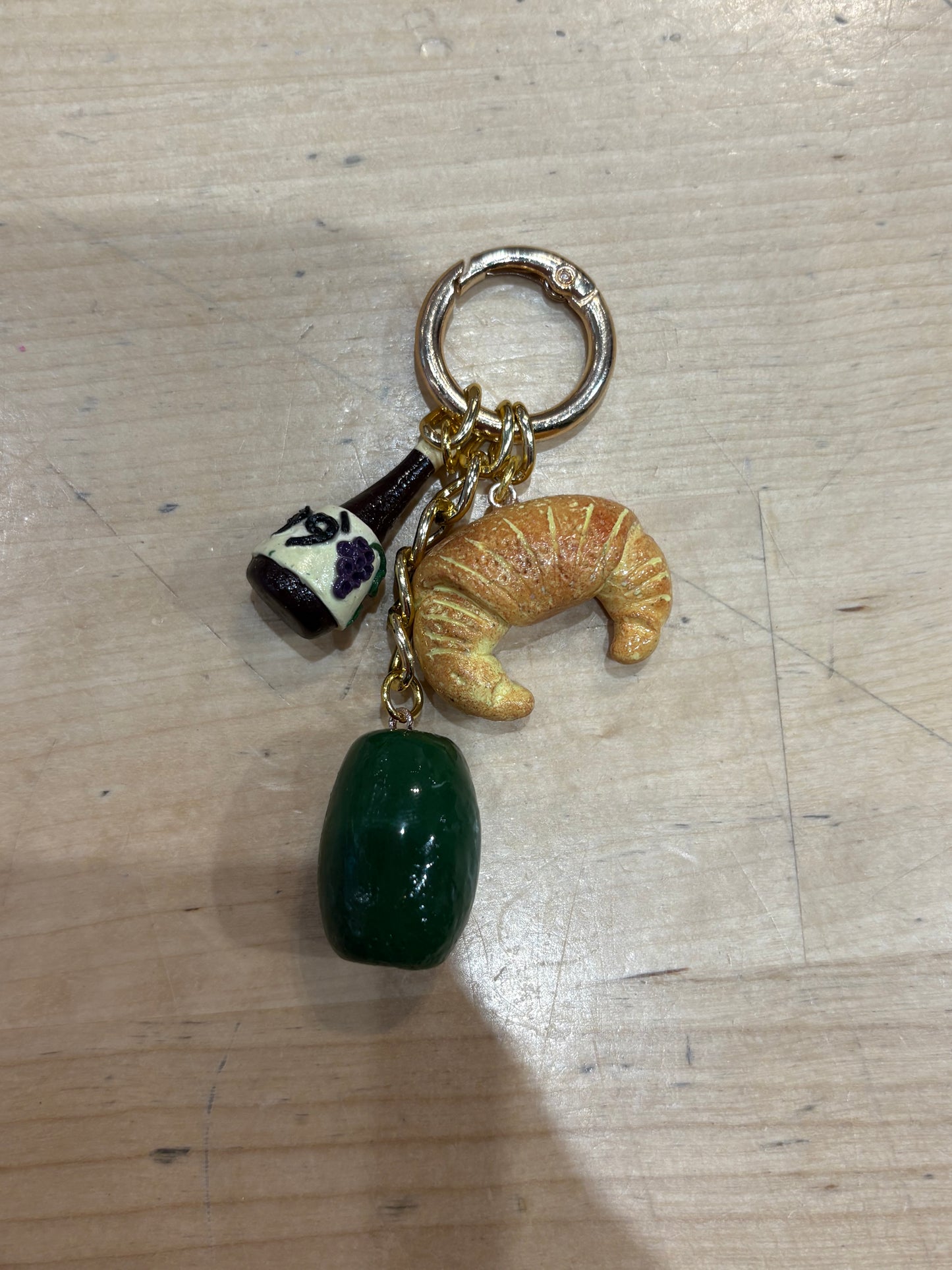 Brunch in Paris Keychain