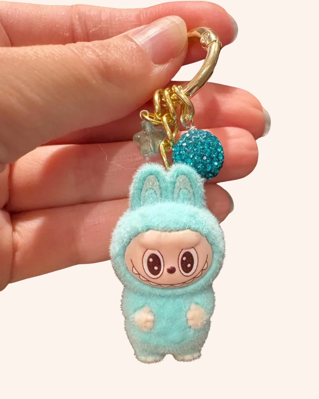 Cartoon Rabbit Zimomo Themed Purse Keychain