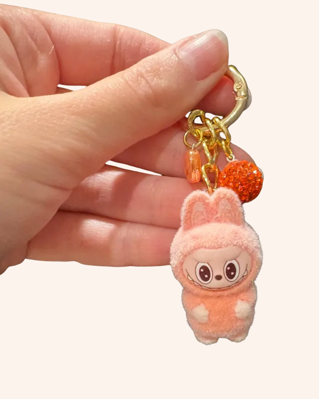 Cartoon Rabbit Zimomo Themed Purse Keychain