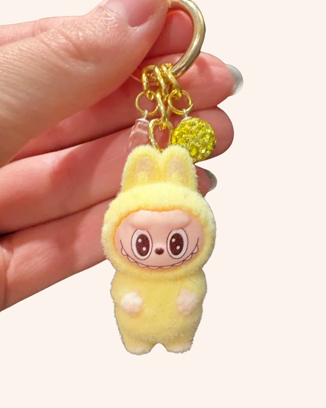 Cartoon Rabbit Zimomo Themed Purse Keychain