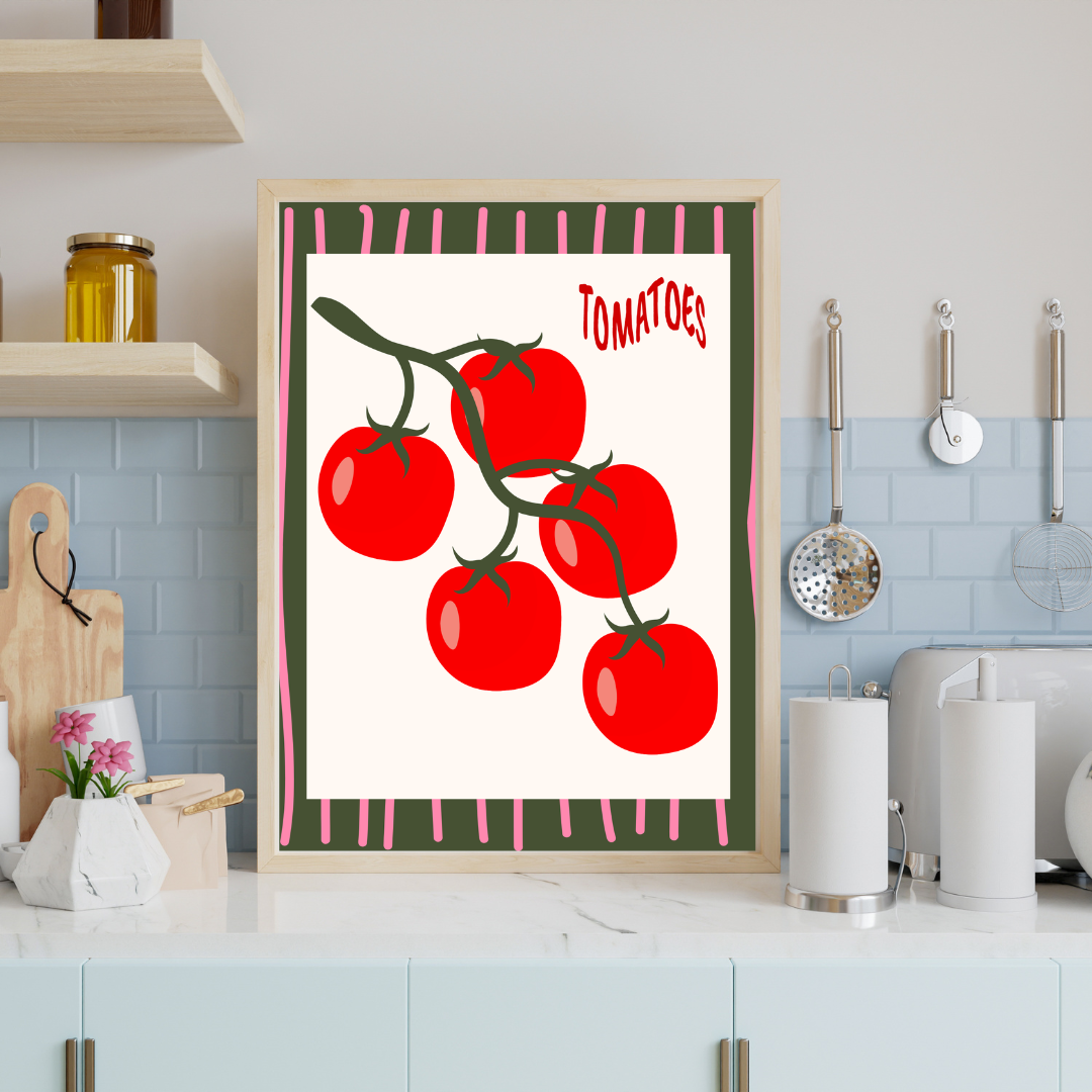Tomatoes Wall Print