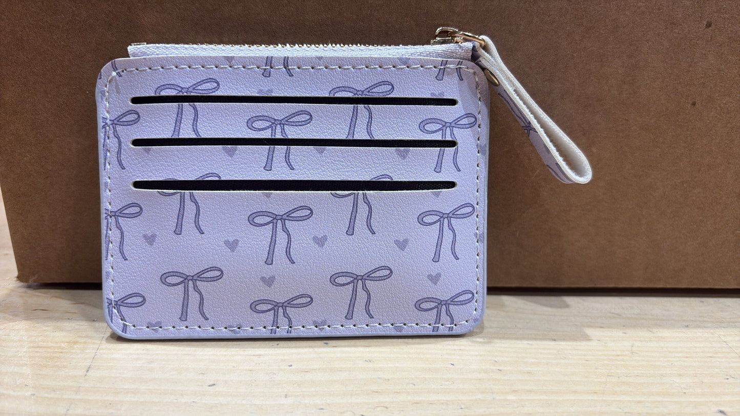 The Violet Bow Cardholder