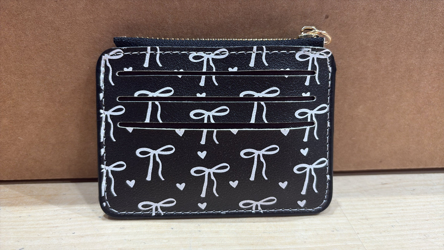 The Noir Bow Cardholder