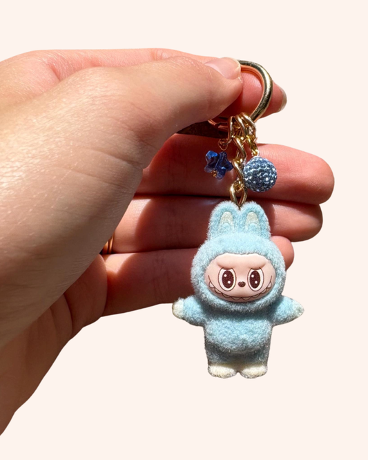 Cartoon Rabbit Themed Purse  Keychain