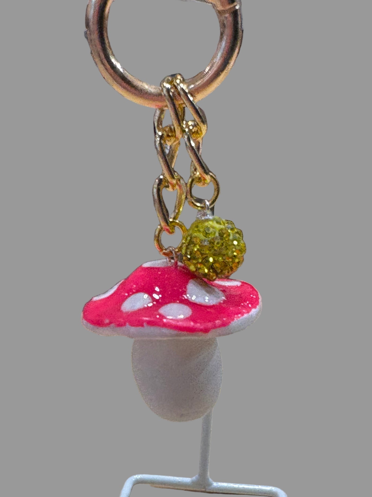 Mushroom Keychain