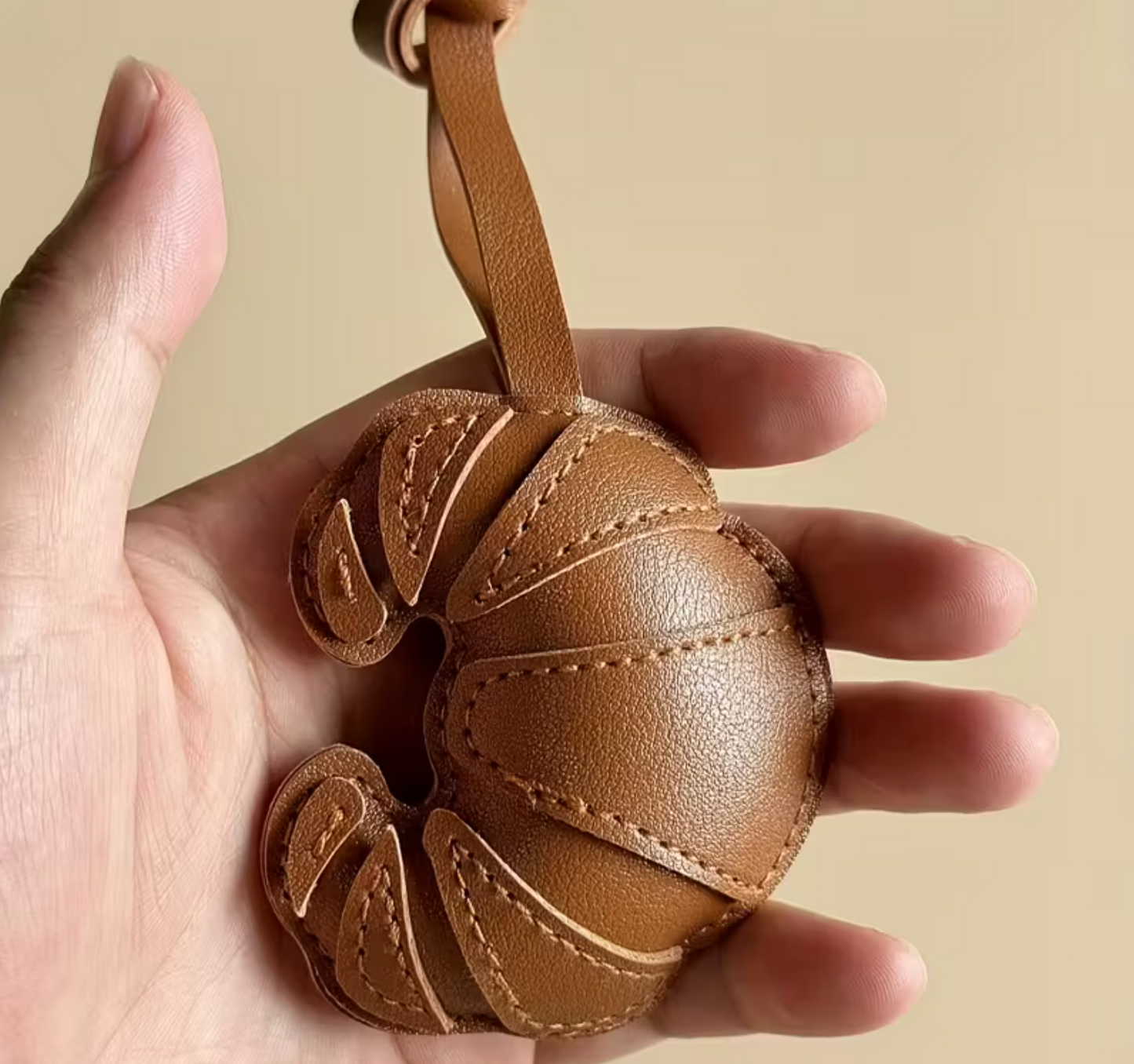 Oooh La La Croissant Keychain