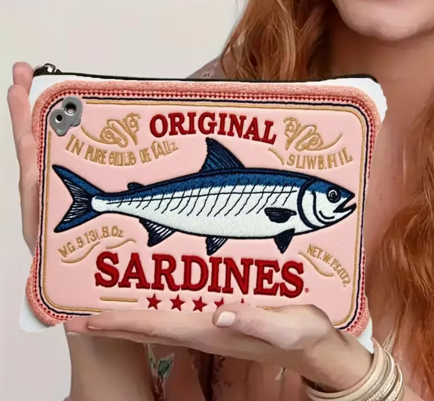 Original Sardines Pencil or Make Up Case
