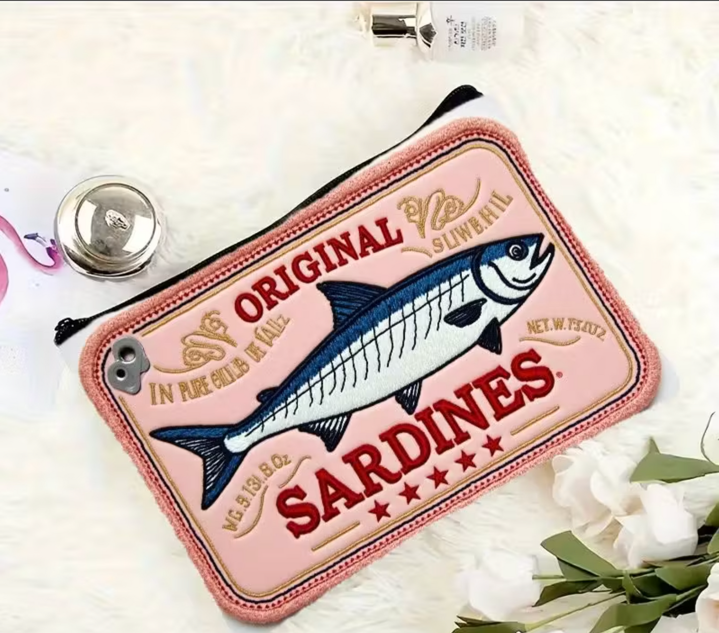 Original Sardines Pencil or Make Up Case