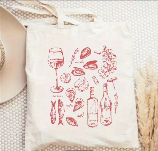 Sip & Savor Tote Bag