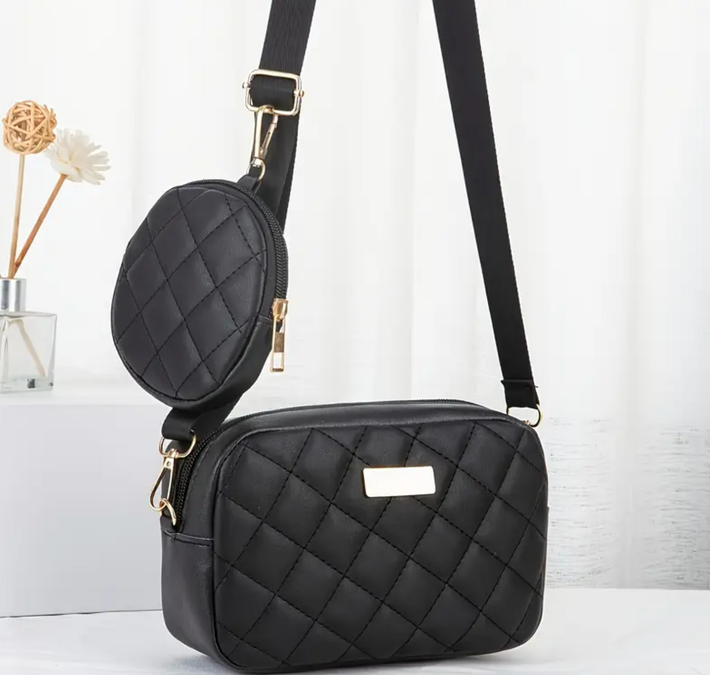 Luna Crossbody Quilted Bag
