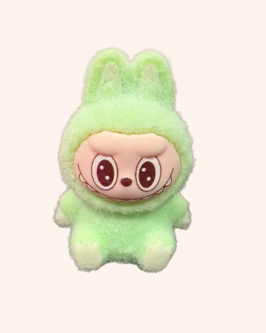 Cartoon Rabbit Sitting Themed Purse  Keychain