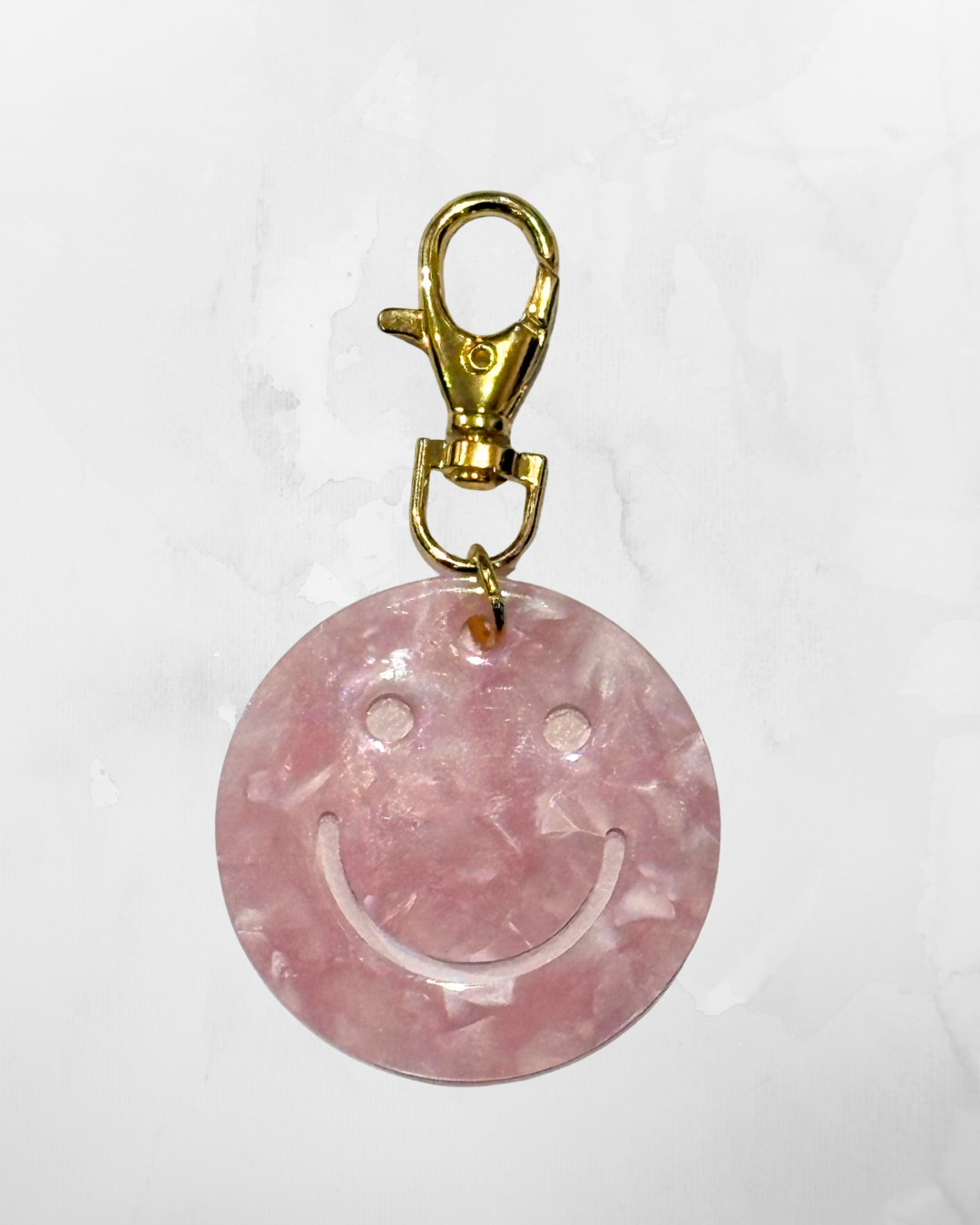 Smiley Face Keychain